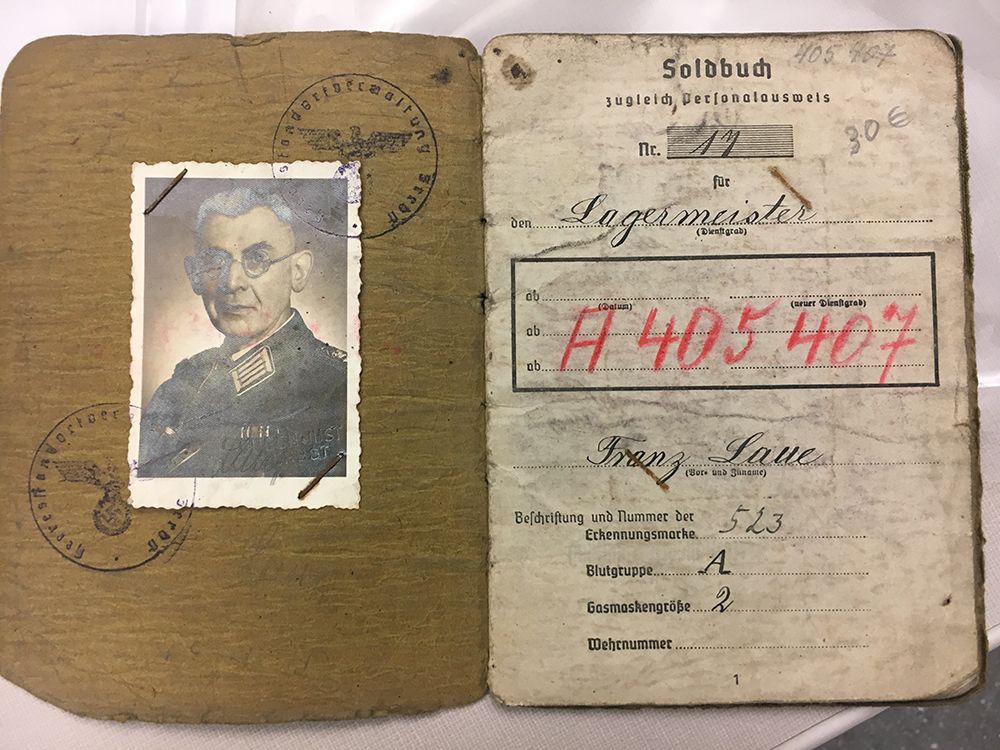 Recovered World War Two German Passport A Mystery For Red Deer RCMP   German Passport 2 