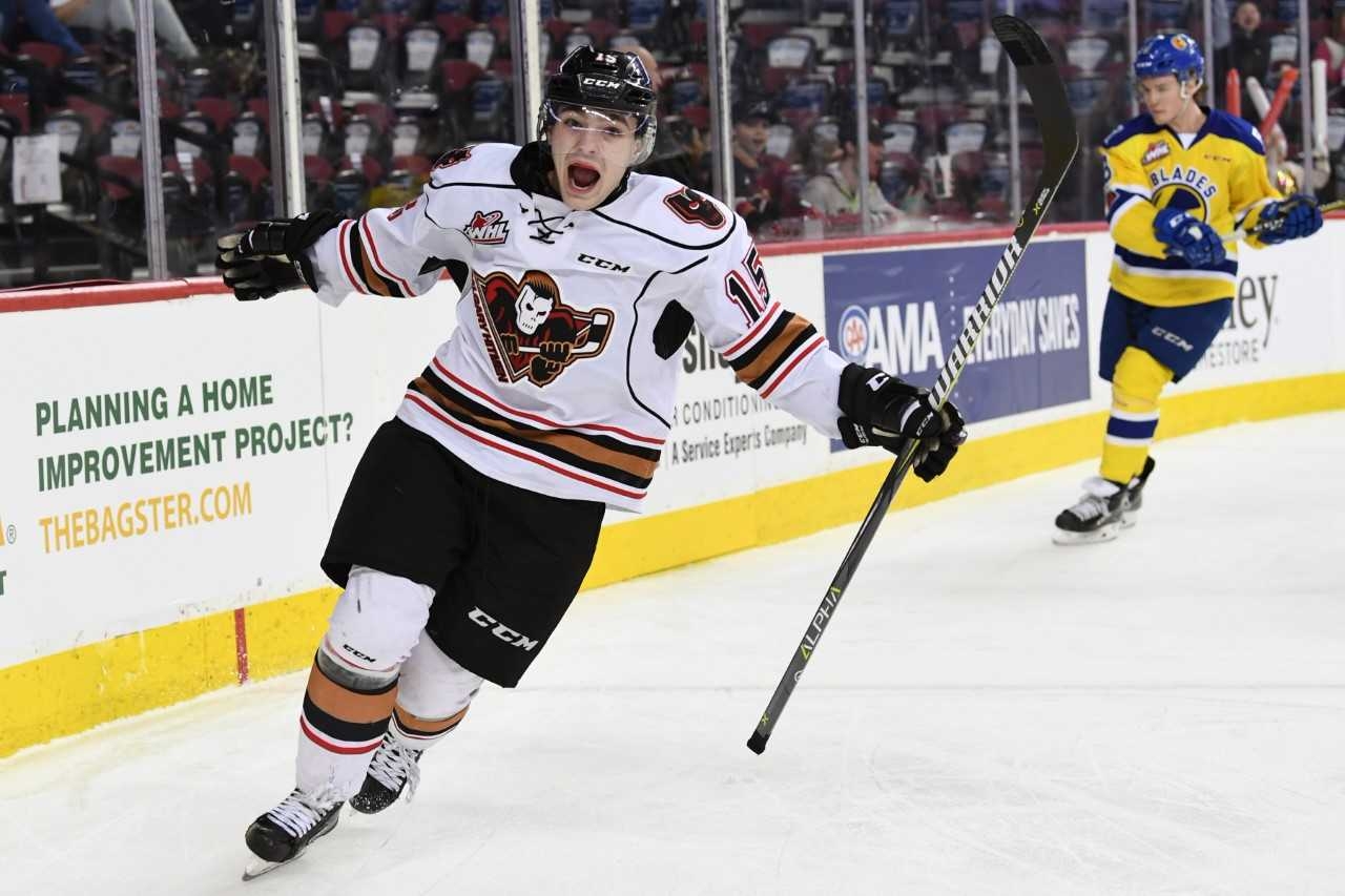 Tristen Nielsen helps Calgary Hitmen edge Saskatoon Blades Calgary Sun