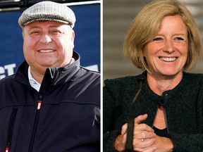 Joe Magliocca and Rachel Notley. Magliocca is in favour of setting term limits on city councillors, as well as allowing for recall elections for unpopular politicians.