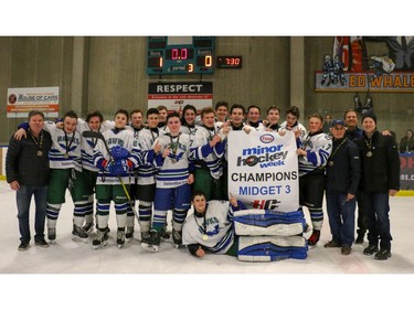 Glenlake 3 triumphed in the Midget 3 division final during Esso Minor Hockey Week, which ended on Saturday.