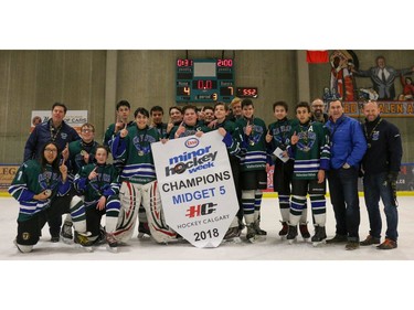 Glenlake 5 came out on top in the Midget 5 division final during Esso Minor Hockey Week, which ended on Saturday.