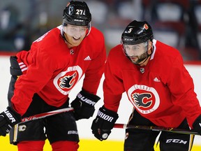Calgary Flames Dougie Hamilton and Mark Giordano would have been a good pairing on the Olympic roster.