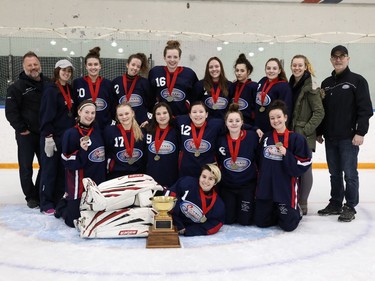 The Saskatoon Shock won the U19B division of the Esso Golden Ring tournament.