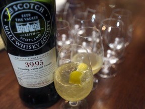 Product distributed by Calgary-based Scotch Malt Whisky Society was seized from several B.C. restaurants in January 2018.