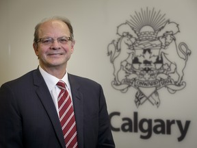 City Manager Jeff Fielding stands for a photo at City Hall in downtown Calgary, Alta., on Tuesday, March 7, 2017. Fielding, who started working for the city in mid-2014 before the economy took a nosedive, said the organization has been forced to adjust to changing circumstances and after a decade of prosperity, service cuts are on the horizon for the 2019-2022 budget. Lyle Aspinall/Postmedia Network
