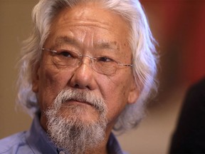 Dr. David Suzuki at the University of Winnipeg.  Friday October 16, 2015.   Sun/Postmedia Network2