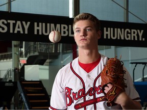 Mike Soroka of Calgary is pitching well in the Atlanta Braves organization.