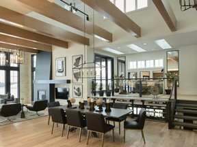 Courtesy Calbridge Homes 
The dining area in the latest Foothills Hospital Home Lottery grand prize.