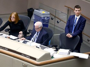 Calgary City Council in the chamber at City Hall in Calgary on Monday March 19, 2018. Darren Makowichuk/Postmedia