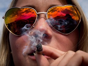 A proposed City of Calgary bylaw would ban consumption of cannabis in public areas.
