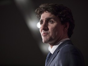 Prime Minister Justin Trudeau attends a Liberal Party fundraiser, in Toronto on Wednesday, March 7, 2018. THE CANADIAN PRESS/Chris Young ORG XMIT: CPT107