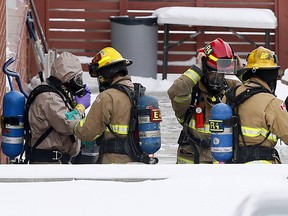 Calgary firefighters attend a call, in a photo from our archives.