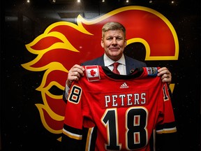 Bill Peters is the Calgary Flames new head coach, the 51-year-old from Three Hills, Alberta, will replace Glen Gulutzan, who was fired by last week.  Al Charest/Postmedia