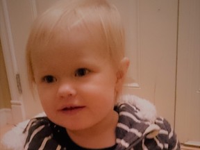Ceira Lynn McGrath, an 18-month-old who died while under the care of an unlicensed southwest Calgary dayhome in November 2015.