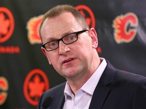 Calgary Flames general manager Brad Treliving
