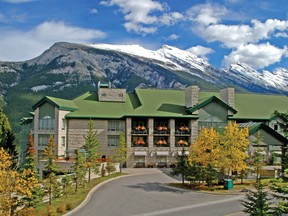 Rimrock Resort Hotel in Banff.