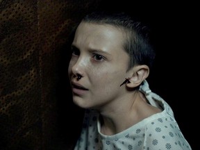 Millie Bobby Brown in "Stranger Things." (Supplied)