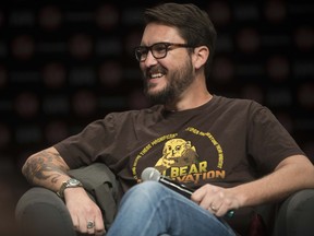 Actor Wil Wheaton spoke at the Calgary Comic and Entertainment Expo on Sunday, April 29, 2018.