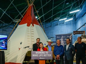 Minister of Environment and Parks, Shannon Phillips, on new family campsites, improved rustic backcountry camping and a new tourism campaign that will encourage more Albertans to visit the Castle region this summer. Al Charest/Postmedia
