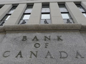 The Bank of Canada is seen Wednesday Sept. 6, 2017 in Ottawa.