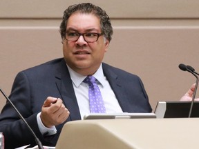 City of Calgary Mayor Naheed Nenshi was photographed during a council session on Monday April 23, 2018.  Gavin Young/Postmedia