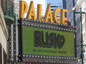 The Palace Theatre in downtown Calgary was photographed on Sunday May 13, 2018.
