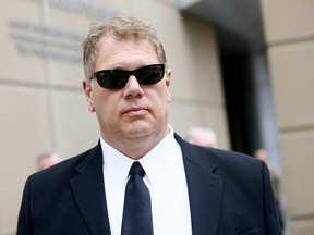 Philip Heerema leaves Calgary Courts after sentencing in Calgary on Tuesday May 1, 2018. Darren Makowichuk/Postmedia