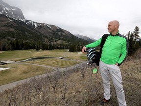 Darren Robinson, General Manager of the Kananaskis Country Golf Course is excited as it finally re-opens Thursday after being ravaged by floods five years ago on Wednesday May 9, 2018. Darren Makowichuk/Postmedia