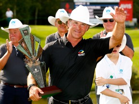 PGA golfer Scott McCarron was the winner during the final round of the 2017 Shaw Charity Classic at Canyon Meadows Golf Club on Sunday, September 3, 2017. Darren Makowichuk/Postmedia