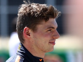 Max Verstappen takes in qualifying for the Canadian Formula One Grand Prix at Circuit Gilles Villeneuve on June 9, 2018, in Montreal.