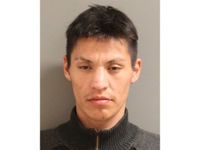 Dallas Albert Rain, 26, is shown in this undated police handout photo. THE CANADIAN PRESS/HO - RCMP *MANDATORY CREDIT* ORG XMIT: CPT104