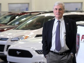 CALGARY, AB.; DECEMBER 10, 2014 -- Gerry Wood, president of the Wood Automotive Group, at the Ford Lincoln dealership Wednesday December 10, 2014. (Ted Rhodes