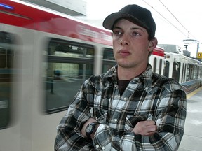 Kyle McAllister was swarmed at the Canyon Meadows C-Train station on Jan. 1, 2007.