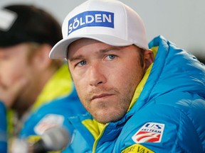In this Feb. 2, 2015 file photo, USA men's ski team member Bode Miller participates in a news conference at the alpine skiing world championships in Beaver Creek, Colo.
