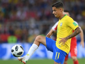 Brazil's Philippe Coutinho has been a standout at the World Cup. GETTY IMAGES