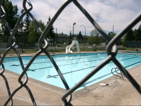 Silver Spring pool prior to renovations. File photo