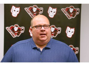 Dallas Ferguson stepped down Tuesday as head coach of the Calgary Hitmen. Postmedia file photo.