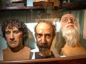 The Griebels are particularly fond of wax figures and heads.