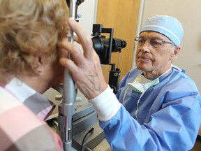 File photo of Calgary ophthalmologist Dr. Howard Gimbel, pictured in 2011.