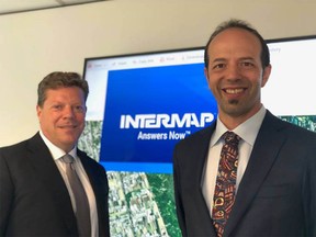 Patrick Blott and Ivan Maddox of Intermap, a company founded in Canada and run by Canadians that was integral to the safe rescue of the 12 Thai boys and their coach from the flooded cave in Thailand.