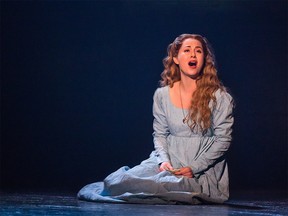 Mary Kate Moore as Fantine in Les Miserables at the Jubilee.