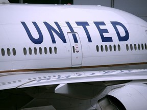 United Airlines planes sit on the tarmac at San Francisco International Airport on April 18, 2018 in San Francisco, California.