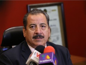 Jalisco state prosecutor Raúl Sánchez Jiménez comments about the shooting death of Guiseppe Bugge, a Vancouver man with gang ties.