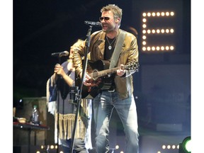 Country star Eric Church headlines day three of the 3rd annual Country Thunder music festival held at Prairie Winds Park in northeast Calgary Sunday, August 19, 2018. Dean Pilling/Postmedia