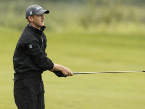 Jared du Toit, from Kimberley, BC, plays in the Syncrude Oil Country Championship at Windermere Golf and Country Club in Edmonton on Friday, August 4, 2017. Ian Kucerak / Postmedia