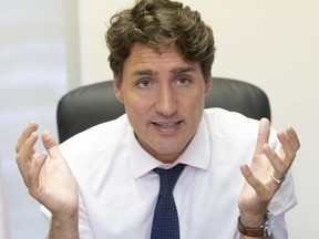 Canadian Prime Minister Justin Trudeau.