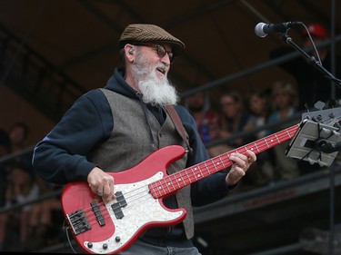 Paul Gregg, bass player for the band Restless Heart, performs on day two of the 3rd annual Country Thunder music festival held at Prairie Winds Park in northeast Calgary Saturday, August 18, 2018. Dean Pilling/Postmedia