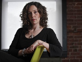 Tzeporah Berman is shown, April 16th, 2009, in the Vancouver offices of Power Up Canada. (Ward Perrin / Vancouver Sun)