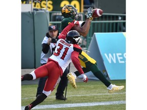 Stampeders defensive back Tre Roberson (31).