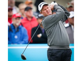 PGA  golfer Joe Durant during Round 2 of the Shaw Charity Classic at Canyon Meadows Golf Club on Saturday. Photo by Al Charest/Postmedia.